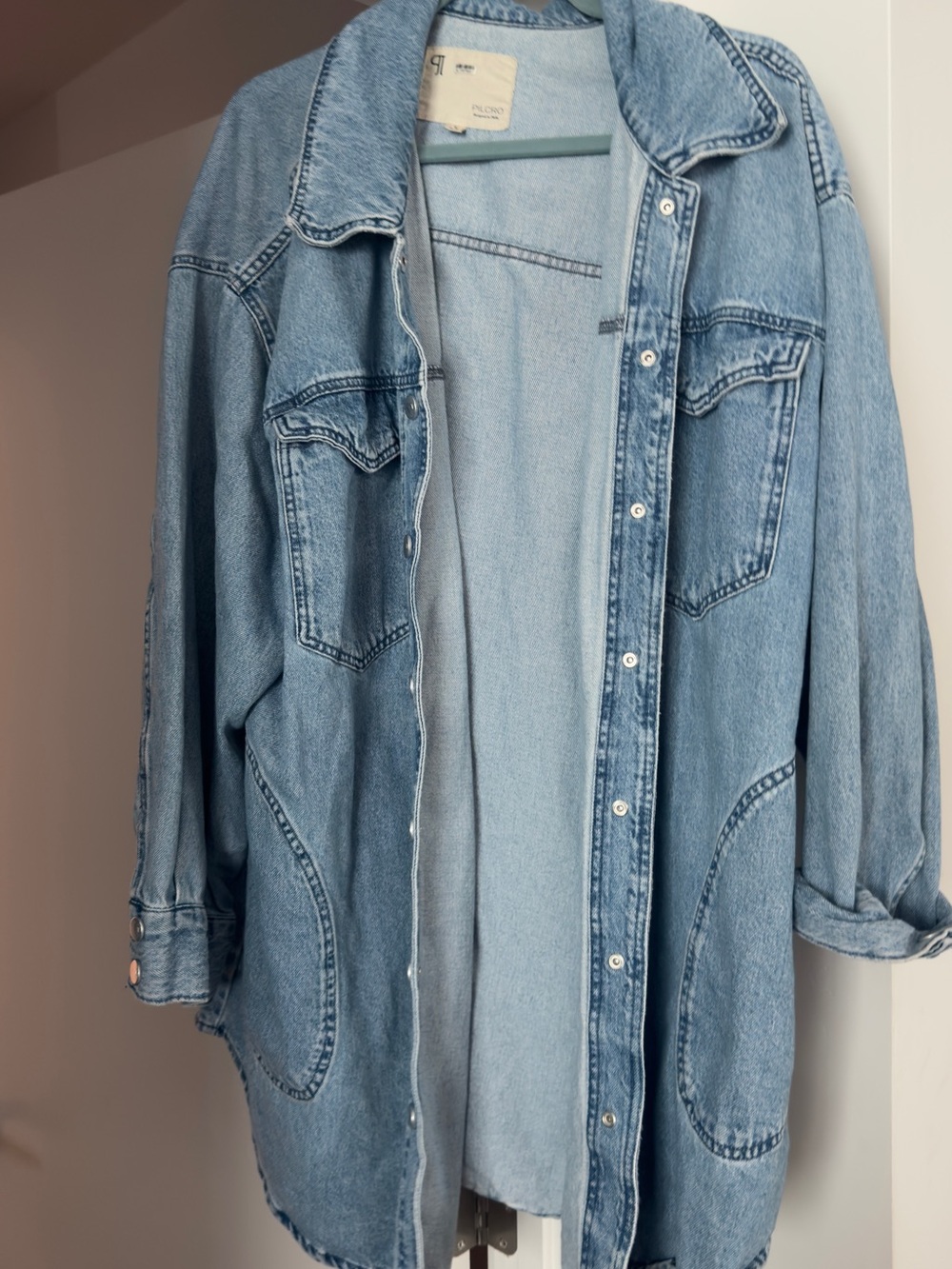 Pilcro Light Blue Denim Jacket - Picture 2 of 3